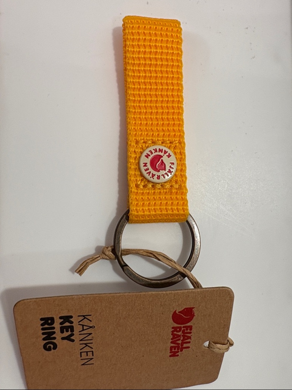 Fjallraven Warm Yellow Kanken Key Ring